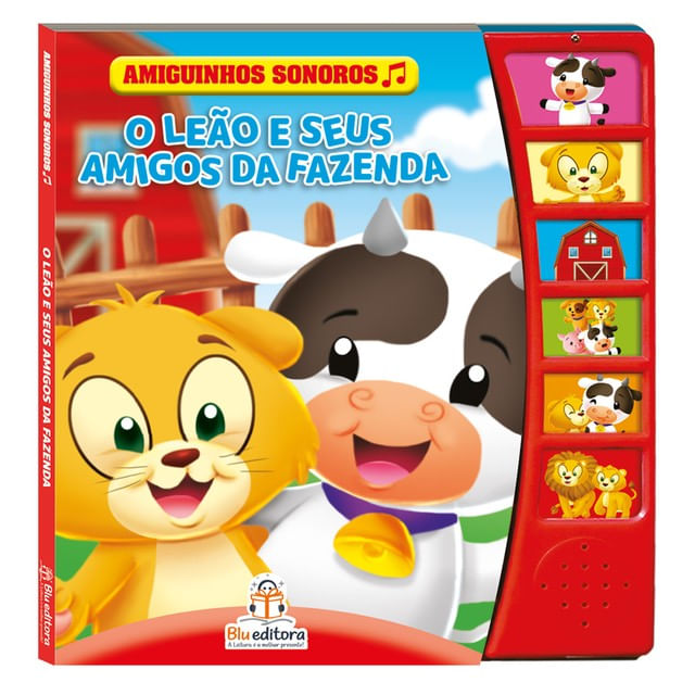 Amiguinhos Sonoros: o Leão e Seus Amigos da Fazenda