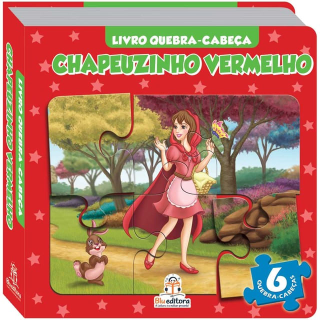 Livro Quebra-Cabeça: Chapeuzinho Vermelho