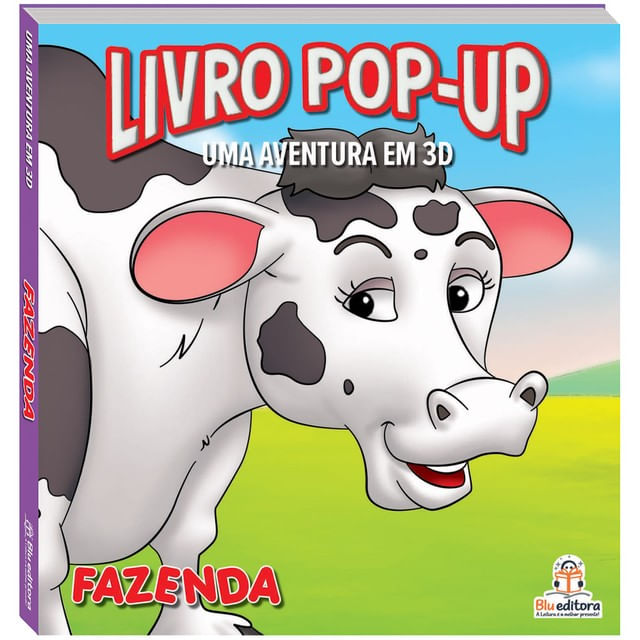 Livro Pop-Up - Aventuras em 3d: Fazenda