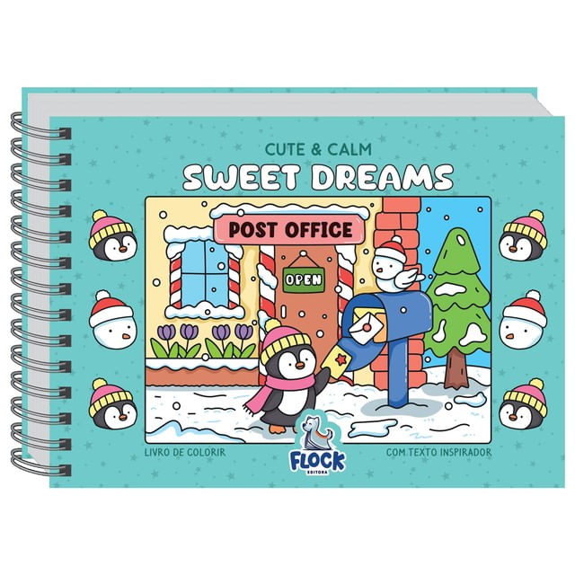 Livro de Colorir: Cute & Calm: Sweet Dreams