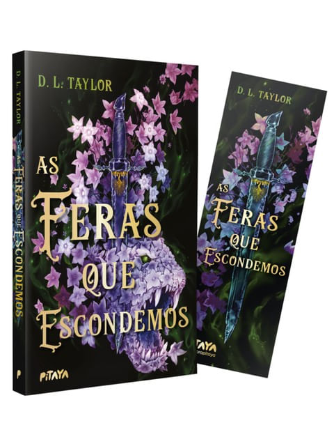 Capa de As Feras Que Escondemos – uma Fantasia Dark Jovem com Muitos Plot Twists