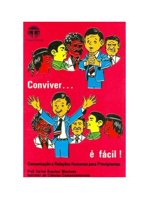 Capa do livro Conviver... é FáCil de Carlos Boechat Machado