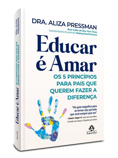 Capa do livro Educar é Amar de Aliza Pressman