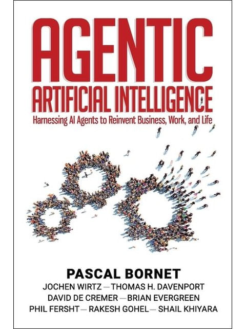 Capa do livro Agentic Artificial Intelligence de Thomas H. | Bornet Davenport