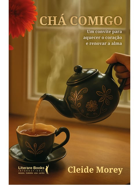 Capa do livro Chá Comigo de Cleide Morey