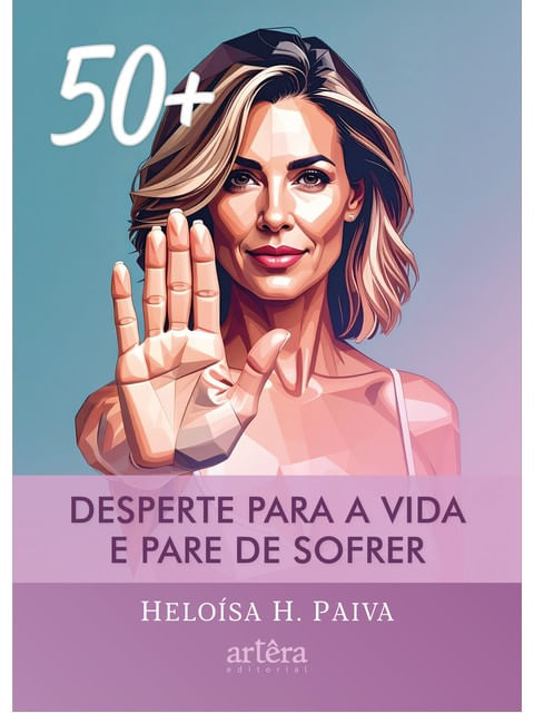 Capa do livro 50+ de HeloíSa H. Paiva
