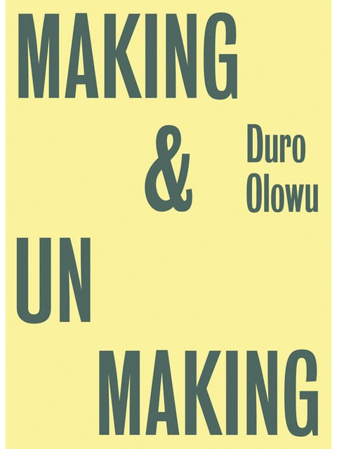 Capa do livro Duro Olowu: Making & Unmaking de Duro Olowu