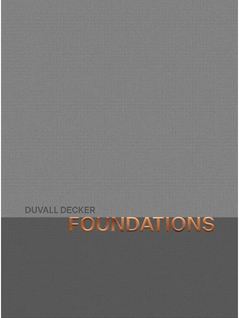 Capa do livro Foundations de Anne Marie Duvall | Decker Roy Decker