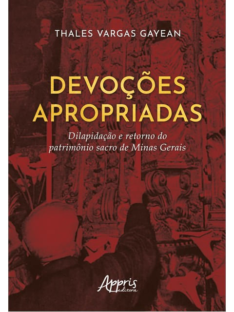 Capa do livro DevoçõEs Apropriadas de Thales Vargas Gayean