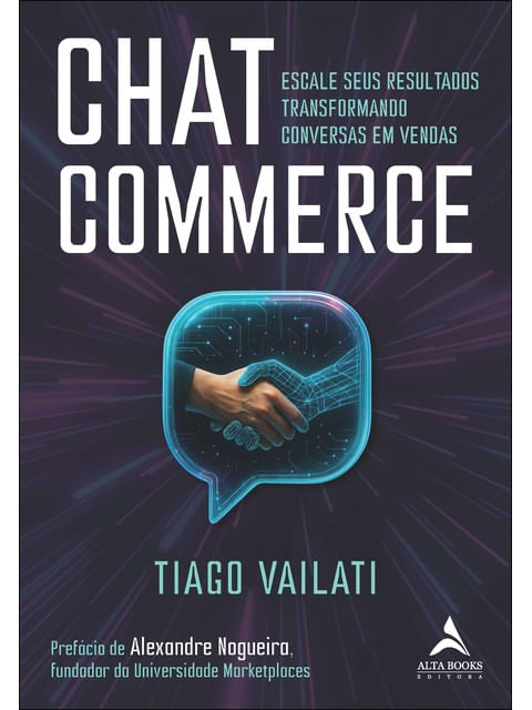Capa do livro Chat Commerce de Tiago Vailati