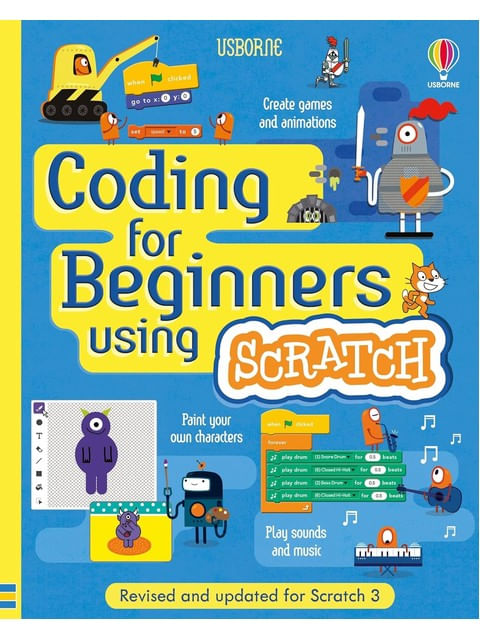 Capa do livro Coding For Beginners - Using Scratch de Rosie | Melmoth Jonathan | Nielsen Shaw Dickins