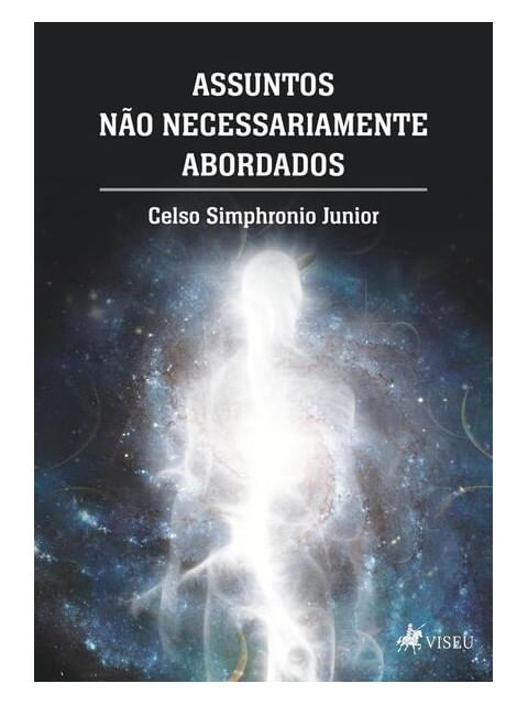 Capa do livro Assuntos Não Necessariamente Abordados de Celso Simphronio Junior