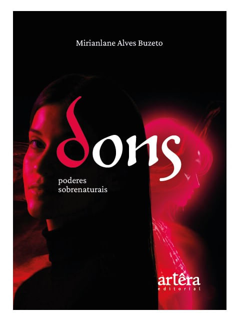 Capa do livro Dons de Mirianlane Alves Buzeto
