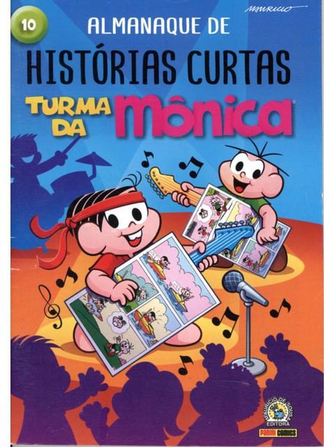 Capa do livro Almanaque de HistóRias Curtas Turma da MôNica - Vol. 10