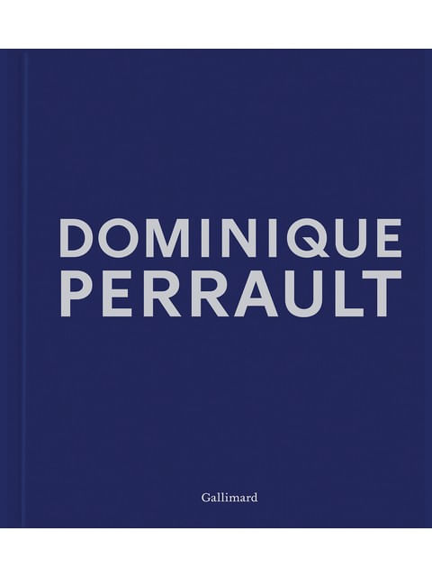 Capa do livro Dominique Perrault de Editions Gallimard