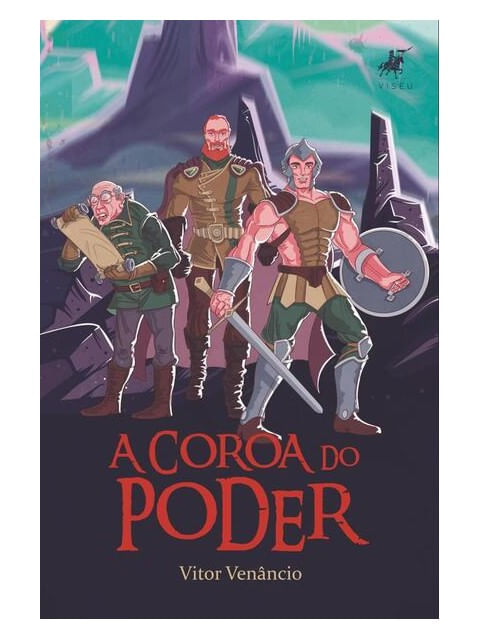 Capa do livro A Coroa do Poder de Vitor VenâNcio