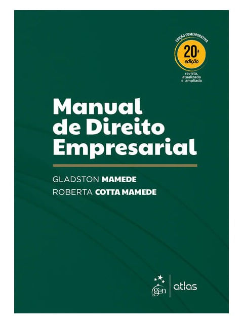 Manual de Direito Empresarial - 20ª Edição 2026