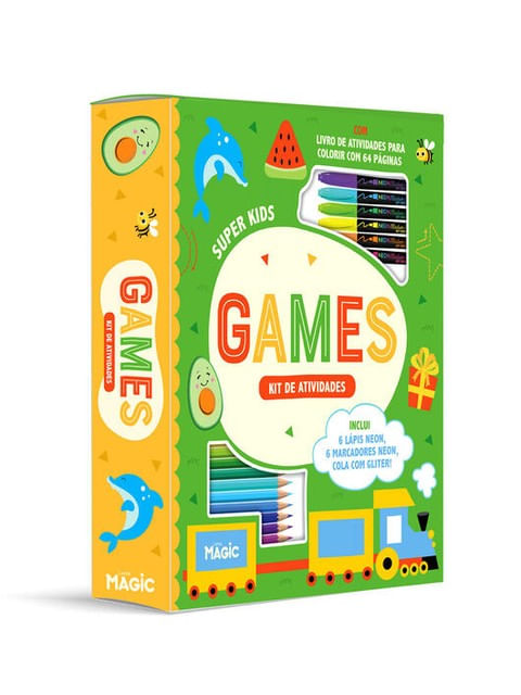 Capa do livro Games de Magic Kids