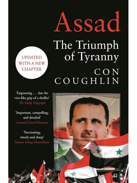 Capa do livro Assad de Con Coughlin