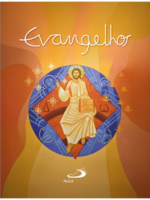 Capa do livro Evangelhos - Nova BíBlia Pastoral - Mini - Cristo - Capa Cristal