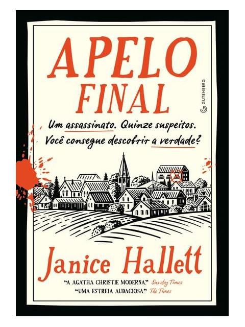Capa do livro Apelo Final de Lavinia | Hallett Janice Favero