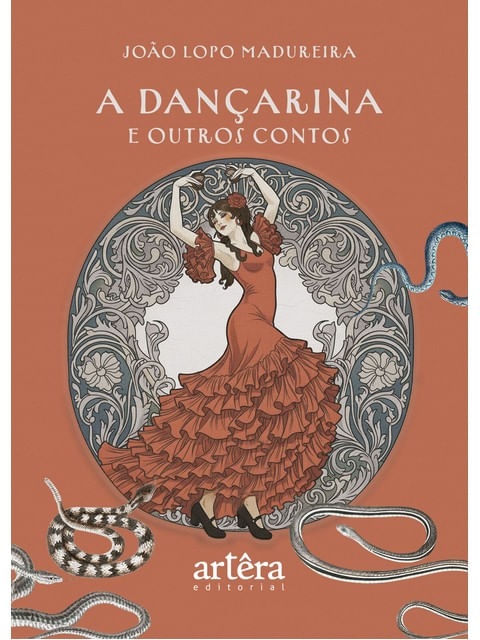 Capa do livro A DançArina e Outros Contos de João Lopo Madureira
