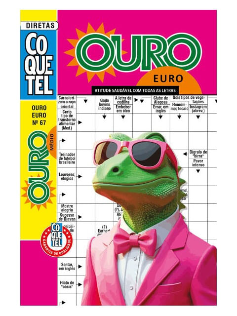 Livro Coquetel Ouro Euro 67