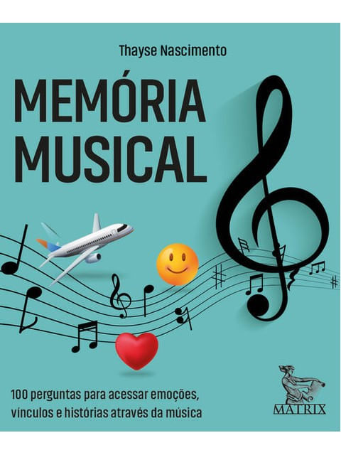 Capa do livro MemóRia Musical de Thayse Nascimento