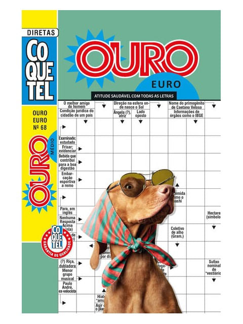 Livro Coquetel Ouro Euro 68