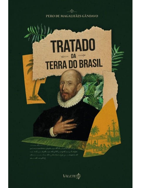 Capa do livro Tratado da Terra do Brasil de Pero de Magalhaes Gandavo