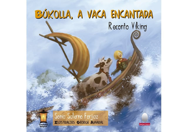 Capa do livro BúKolla, a Vaca Encantada de Sonia Salerno Frojaz