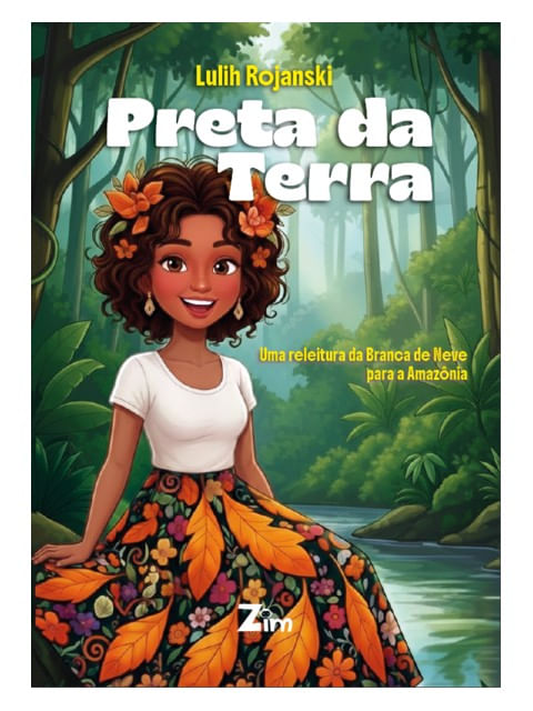 Capa do livro Preta da Terra de Lulih Rojanski