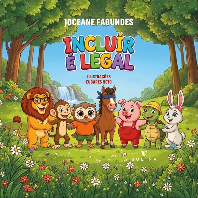 Capa do livro Incluir é Legal de Joceane Fagundes