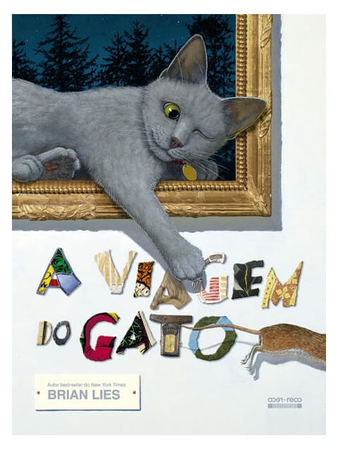 Capa do livro A Viagem do Gato de Brian Lies