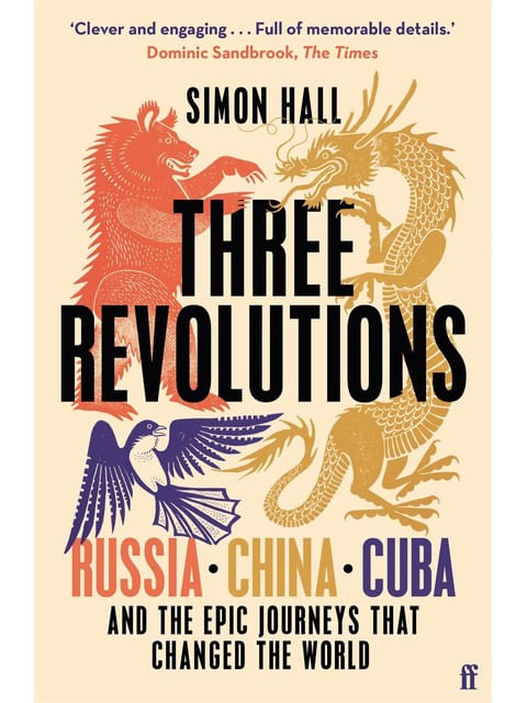 Capa do livro Three Revolutions de Simon Hall
