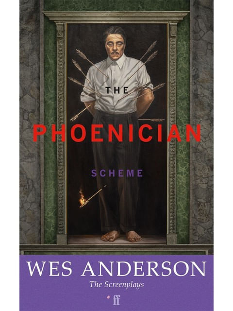 Capa do livro The Phoenician Scheme - The Screenplays de Wes Anderson