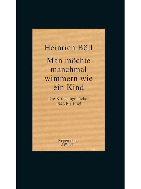Capa do livro Man MöChte Manchmal Wimmern Wie Ein Kind de Heinrich Boll