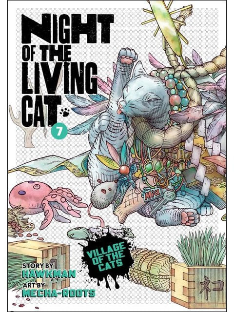 Capa do livro Night Of The Living Cat - Vol. 7 de Hawkman