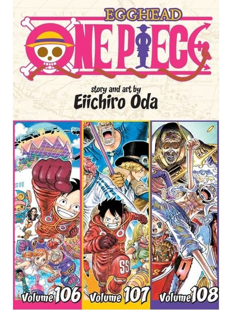 Capa do livro One Piece - Omnibus Edition - Vol. 36 - Includes Vols. 106, 107 & 108 de Eiichiro Oda