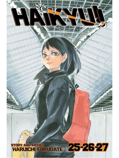 Capa do livro Haikyu!! - 3-In-1 Edition - Vol. 9 - Includes Vols. 25, 26 & 27 de Haruichi Furudate