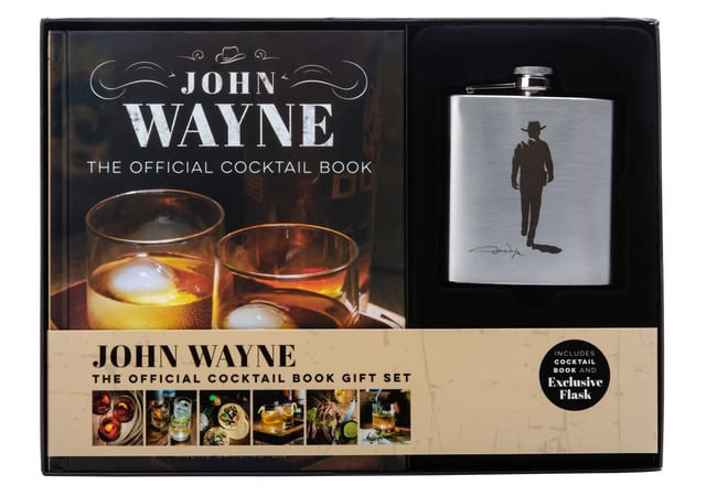 Capa do livro John Wayne - The Official Cocktail Book Gift Set de Andre Darlington