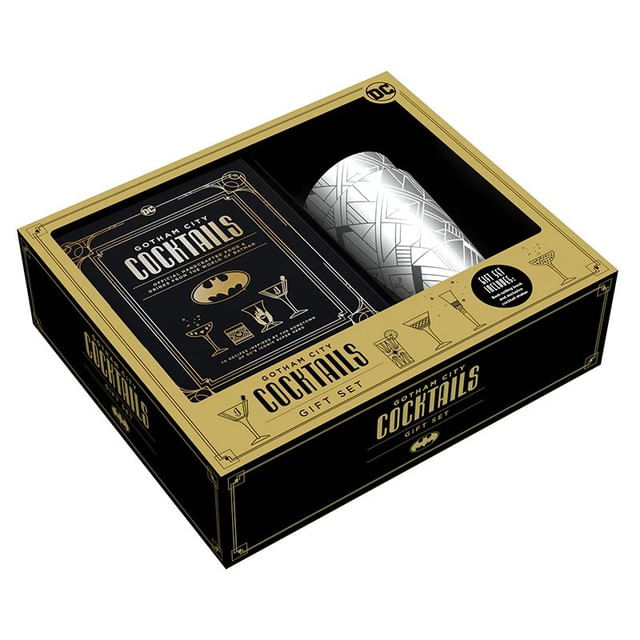 Capa do livro Gotham City Cocktails Gift Set de Andre | Thomas Ted Darlington
