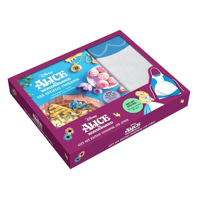 Capa do livro Alice In Wonderland - Gift Set Edition Cookbook And Apron