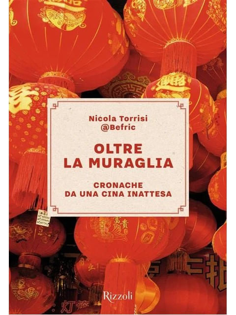 Capa do livro Oltre La Muraglia de Nicola Torrisi