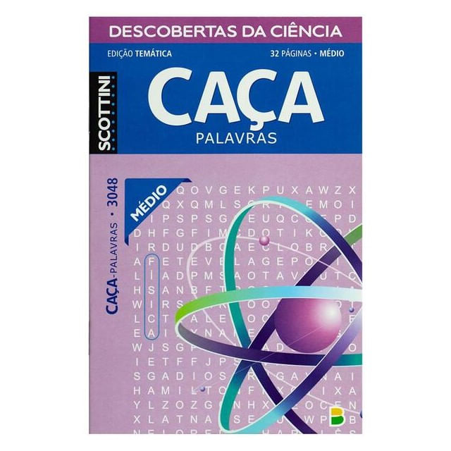 Capa do livro Scottini Caça Descobertas da Ciencia N3048 32P(M) de Todolivro