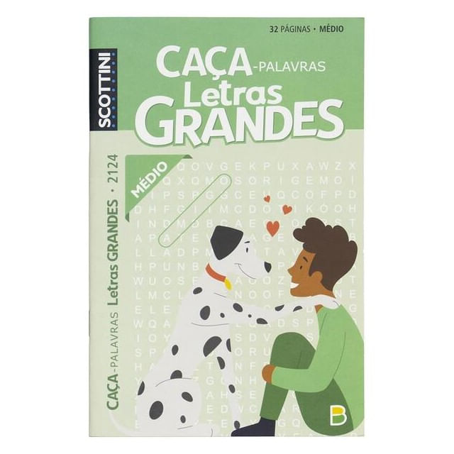 Capa do livro Scottini Caça Grandes N2124 32P(M) de Todolivro