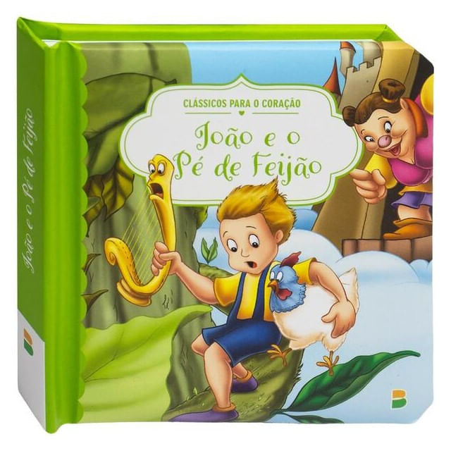 Capa do livro Clássicos para o Coração: João e o Pé de Feijão de Todolivro