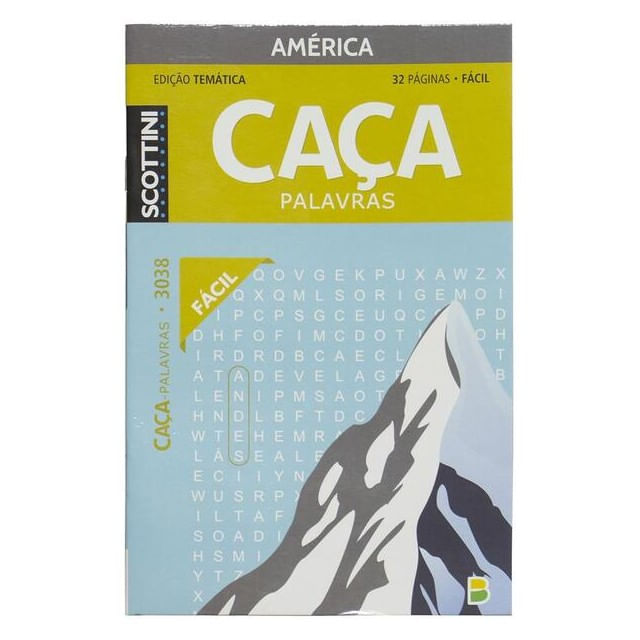 Capa do livro Scottini Caça Curiosidades da America N3038 32P(F) de Todolivro