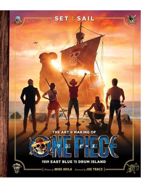 Capa do livro Set Sail - The Art And Making Of One Piece de Mike Avila