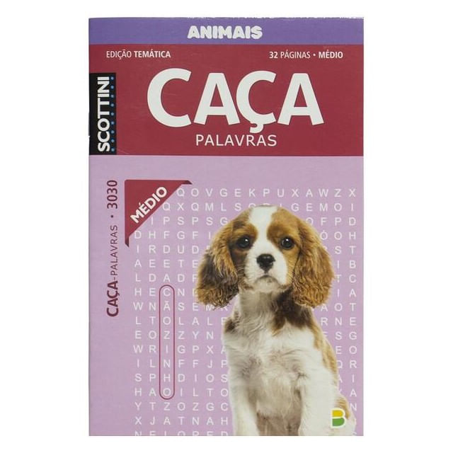 Capa do livro Scottini Caça Animais do Mundo N3030 32P(M) de Todolivro